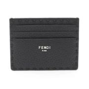 Fendi Vintage Pre-owned Laeder hem-och-kontorstillbehr Black, Dam