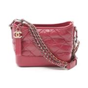 Chanel Vintage Pre-owned Laeder chanel-vskor Red, Dam