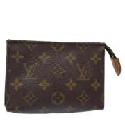 Louis Vuitton Vintage Pre-owned Canvas necessrer Brown, Dam