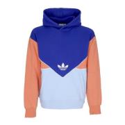 Adidas Blå hoodie med plyschinteriör Blue, Herr