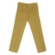 Dickies Slim Straight Arbetsbyxor Bronsmist Brown, Herr