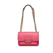 Michael Kors Heather Läder Axelväska Pink, Dam