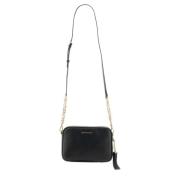 Michael Kors Ginny Läder Axelväska Black, Dam