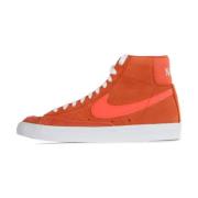 Nike Vintage Suede Mix Hög Topp Skor Orange, Herr