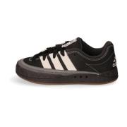 Adidas Originals Retro Nubuck Sneaker med 3 Ränder Black, Herr