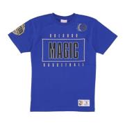 Mitchell & Ness NBA Team OG 2.0 Vintage Tee Blue, Herr