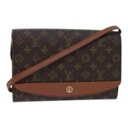 Louis Vuitton Vintage Pre-owned Canvas louis-vuitton-vskor Brown, Dam