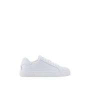 Armani Exchange Vita Läder Sneakers White, Herr