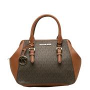 Michael Kors Pre-owned Pre-owned Canvas handvskor Brown, Dam