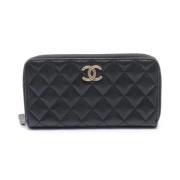 Chanel Vintage Pre-owned Laeder plnbcker Black, Dam