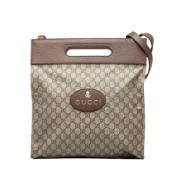 Gucci Vintage Pre-owned Tyg handvskor Beige, Dam