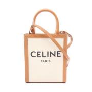 Celine Vintage Pre-owned Canvas celine-vskor Beige, Dam