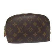 Louis Vuitton Vintage Pre-owned Canvas necessrer Brown, Dam