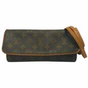 Louis Vuitton Vintage Pre-owned Tyg louis-vuitton-vskor Brown, Dam