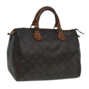 Louis Vuitton Vintage Pre-owned Canvas handvskor Brown, Dam