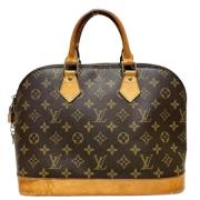 Louis Vuitton Vintage Pre-owned Tyg louis-vuitton-vskor Brown, Dam