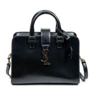 Yves Saint Laurent Vintage Pre-owned Laeder totevskor Black, Dam