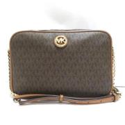 Michael Kors Pre-owned Pre-owned Tyg axelremsvskor Brown, Dam