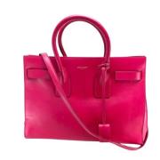 Yves Saint Laurent Vintage Pre-owned Laeder handvskor Pink, Dam