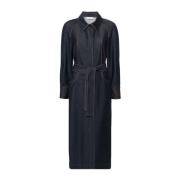 Max Mara Eleganta Kappor för Kvinnor Blue, Dam