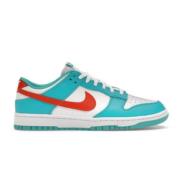 Nike Miami Dolphins Low Dunk Sneakers Blue, Herr