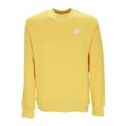 Nike Vivid Crewneck Sweatshirt Långärmad Yellow, Herr