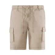 BomBoogie Bekväma Cargo Bermuda Shorts Beige, Herr