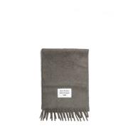 Acne Studios Ullsjaal med fransar Gray, Dam