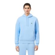 Lacoste Blå Fleece Hoodie Herr Blue, Herr