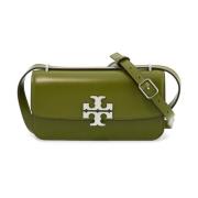 Tory Burch Eleanor Läder Axelväska Green, Dam