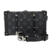 Louis Vuitton Vintage Pre-owned Tyg louis-vuitton-vskor Black, Dam