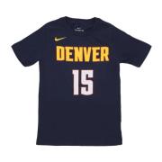 Nike Denver Nuggets Icon Edition Tee Jokic Blue, Herr