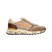 Premiata Naturliga toner högtoppsneaker Mick 6866 Multicolor, Herr