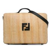 Fendi Vintage Pre-owned Laeder resvskor Beige, Dam