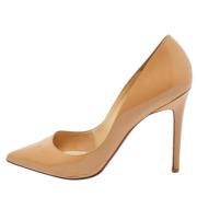 Christian Louboutin Pre-owned Pre-owned Laeder klackskor Beige, Dam