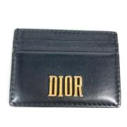 Dior Vintage Pre-owned Laeder hem-och-kontorstillbehr Black, Dam