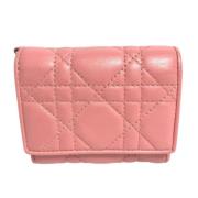 Dior Vintage Pre-owned Laeder plnbcker Pink, Dam