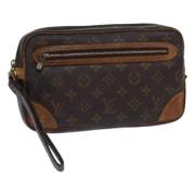 Louis Vuitton Vintage Pre-owned Canvas kuvertvskor Brown, Dam