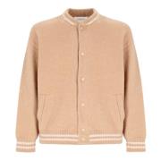 Laneus Varsity Cashmere Bomber Brown, Herr