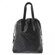 Louis Vuitton Vintage Pre-owned Tyg louis-vuitton-vskor Black, Dam