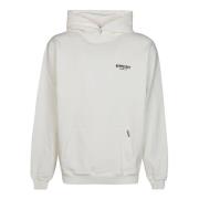 Represent Base Logo Hoodie Stilren Bekväm White, Herr