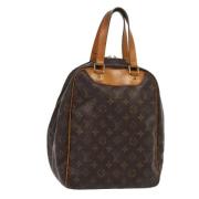 Louis Vuitton Vintage Pre-owned Canvas handvskor Brown, Dam