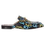 Gucci Vintage Pre-owned Laeder mules Multicolor, Dam