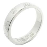 Cartier Vintage Pre-owned Vitt guld ringar Gray, Dam