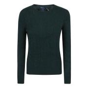 Polo Ralph Lauren Moss Agate Julianna Klassisk Pullover Green, Dam