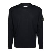 Stone Island Merinoulltröja Blue, Herr