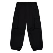 Laneus byxor svart multipocket Black, Herr