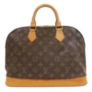 Louis Vuitton Vintage Pre-owned Canvas louis-vuitton-vskor Brown, Dam