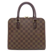 Louis Vuitton Vintage Pre-owned Canvas louis-vuitton-vskor Brown, Dam