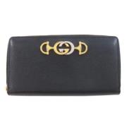 Gucci Vintage Pre-owned Laeder plnbcker Black, Dam